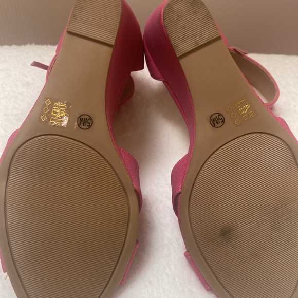 Chinese Laundry Wedge Heel Pink shoes. Size 5.5 - Picture 7 of 12
